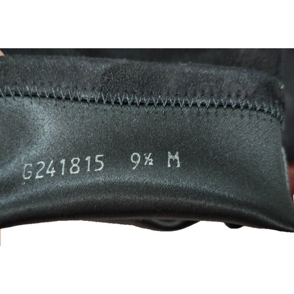 Stuart Weitzman Clinger Black Suede Booties - Size 9.5 M - Picture 12 of 15